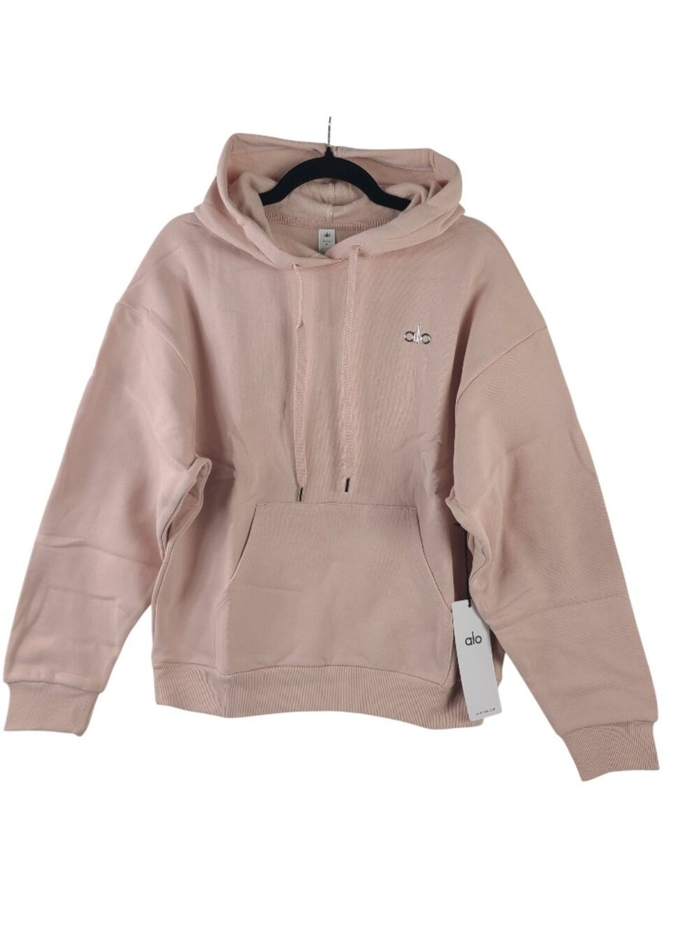 NEW Alo Yoga Accolade Hoodie Ballet Pink Sz Medium Women's Sweatshirt
